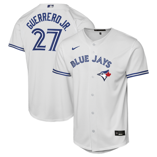 Toronto Blue Jays Vladimir Guerrero Jr. Nike Youth Home Baseline Jersey - White