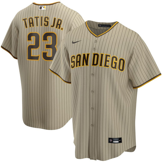 San Diego Padres Fernando Tatis Jr. Nike Alternate Replica Jersey - Tan