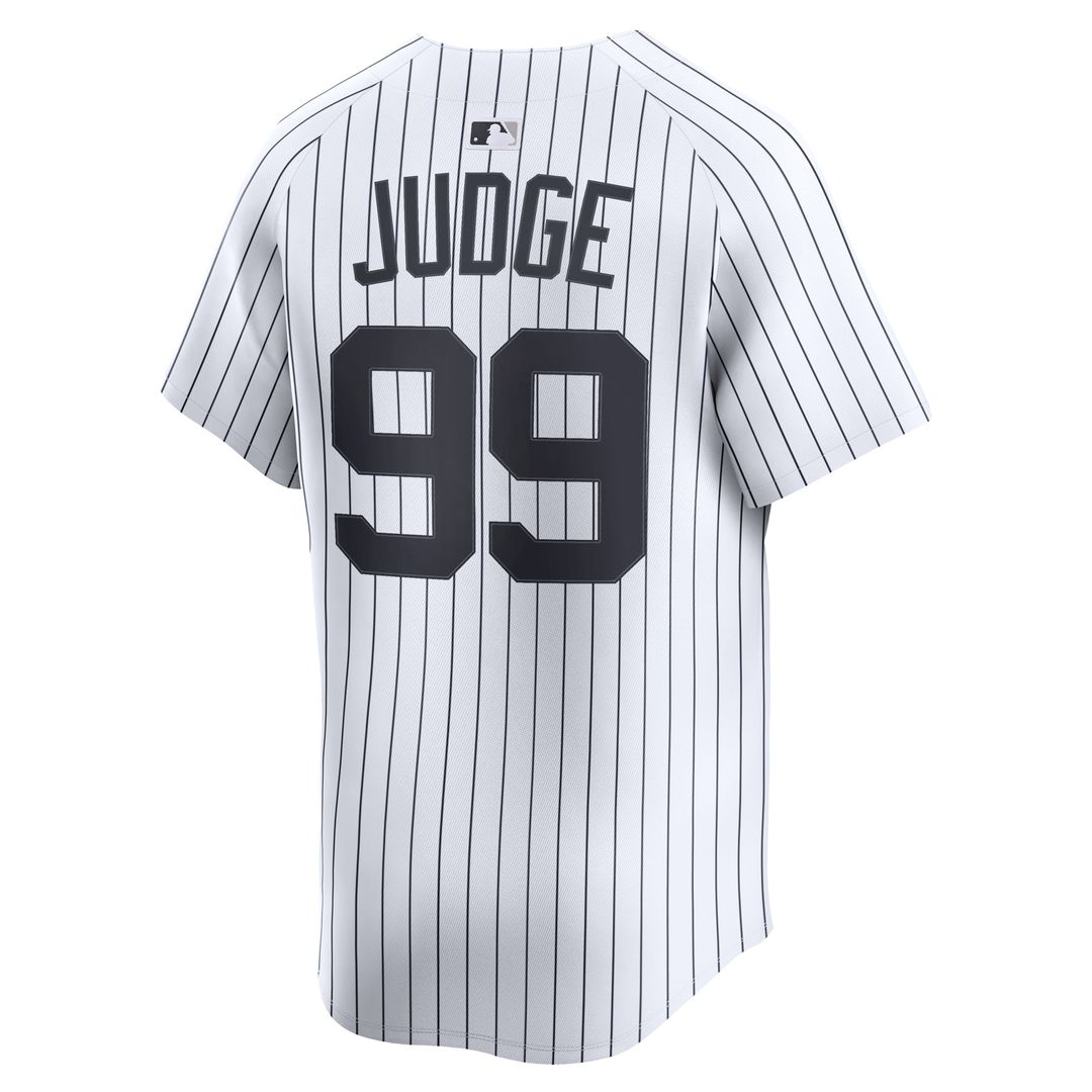 New York Yankees Aaron Judge Nike Home Limited Jersey - White