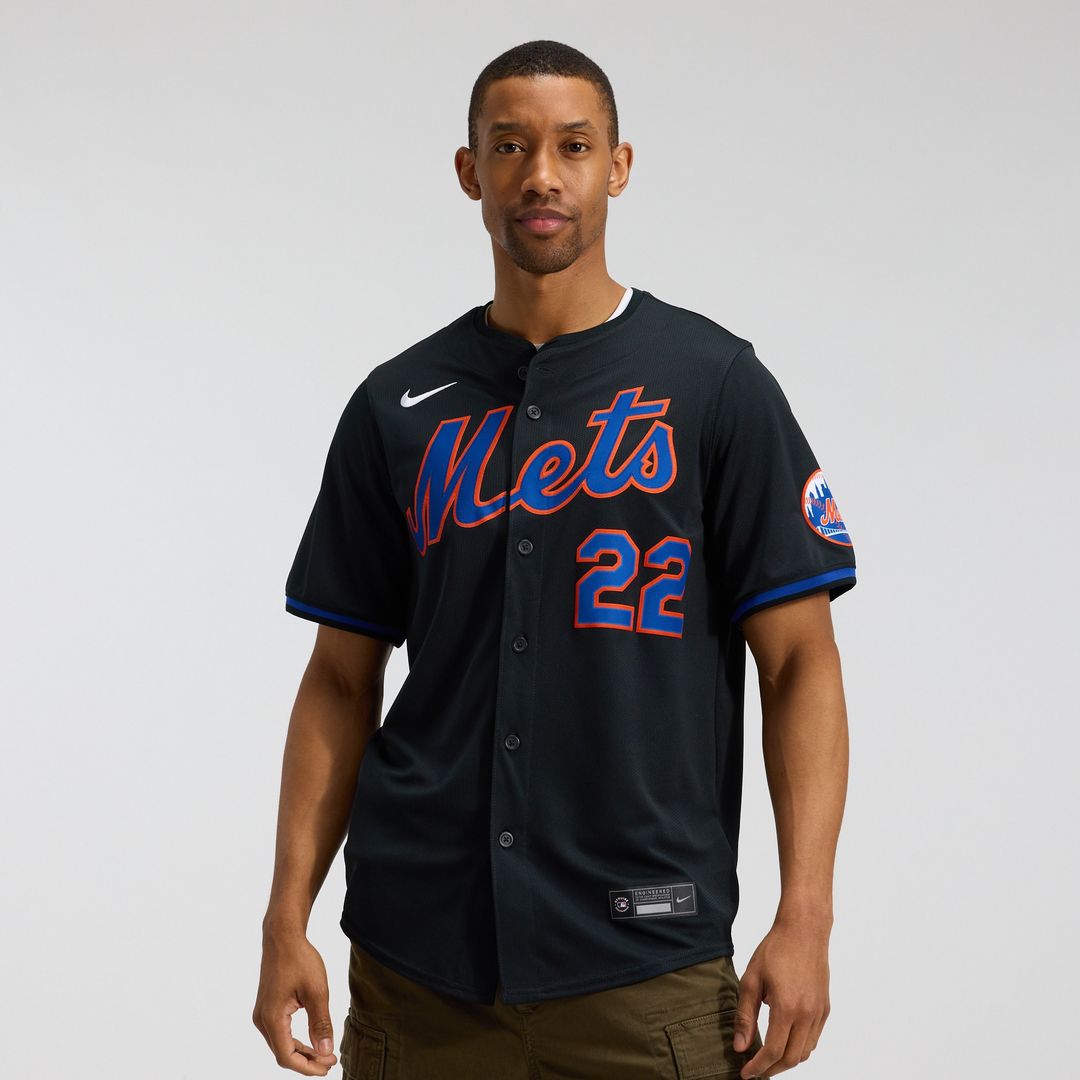 New York Mets Juan Soto Nike Road Limited Jersey - Gray