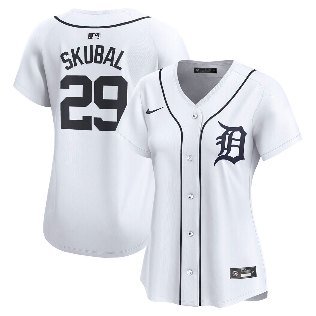Detroit Tigers Tarik Skubal Nike Women's Limited Jersey - White