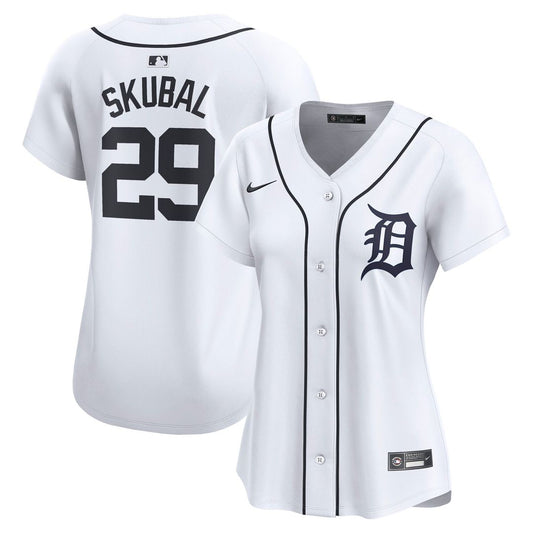 Detroit Tigers Tarik Skubal Nike Women's Limited Jersey - White