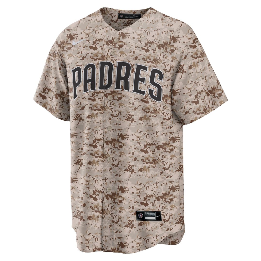 San Diego Padres Joe Musgrove Nike USMC Alternate Replica Jersey - Camo