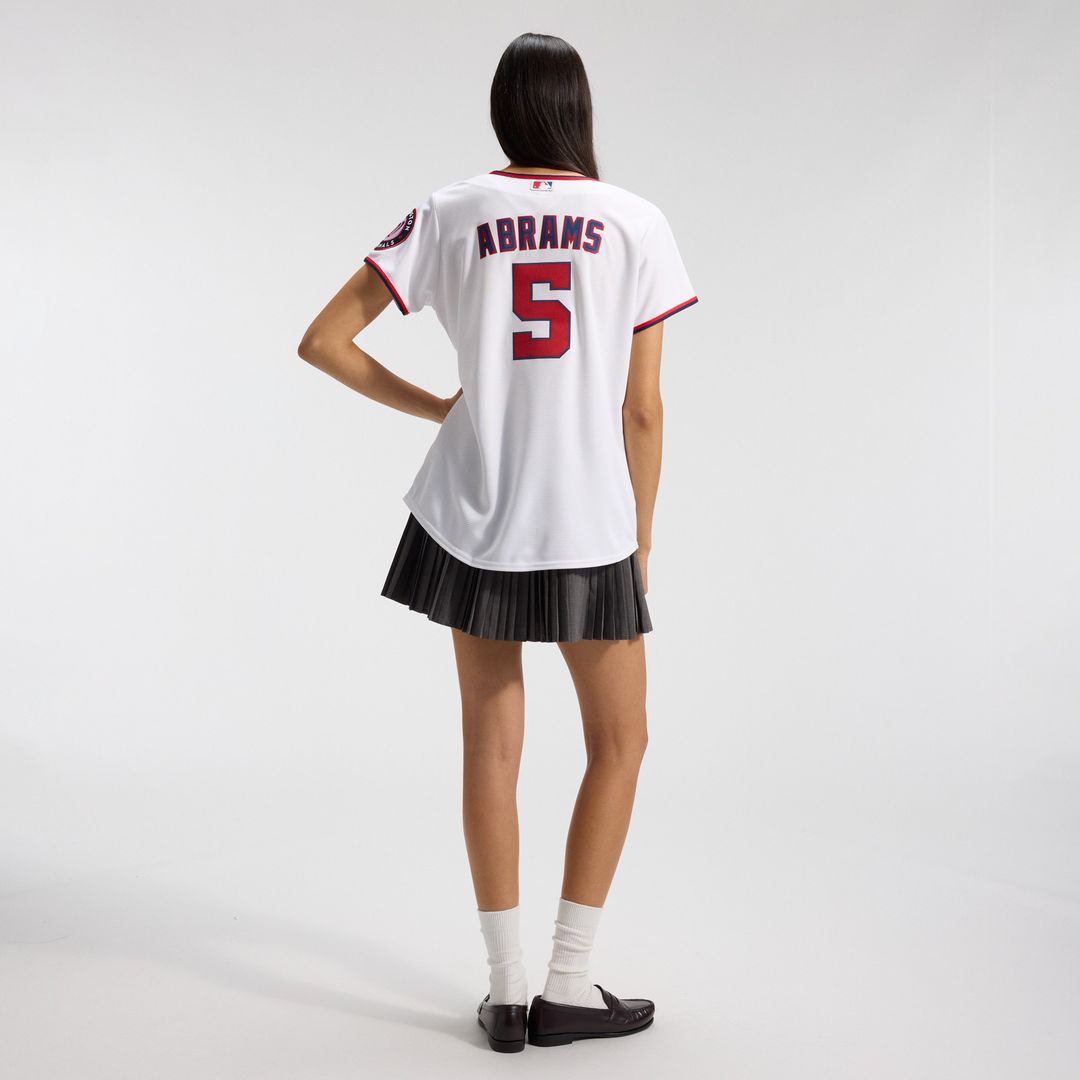 Washington Nationals CJ Abrams Nike Women's Home Replica Jersey - White
