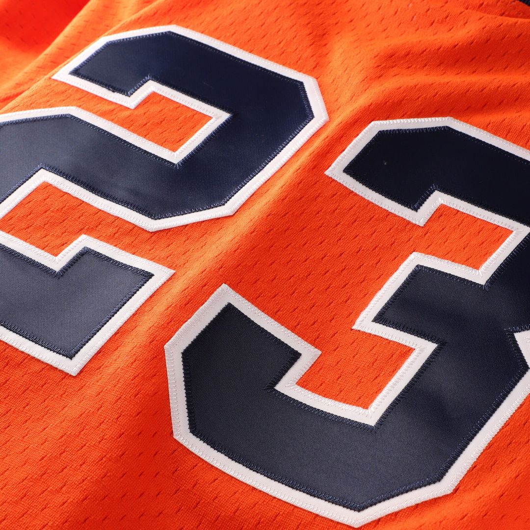 Detroit Tigers Kirk Gibson Mitchell & Ness Cooperstown Mesh Batting Practice Button-Up Jersey - Orange