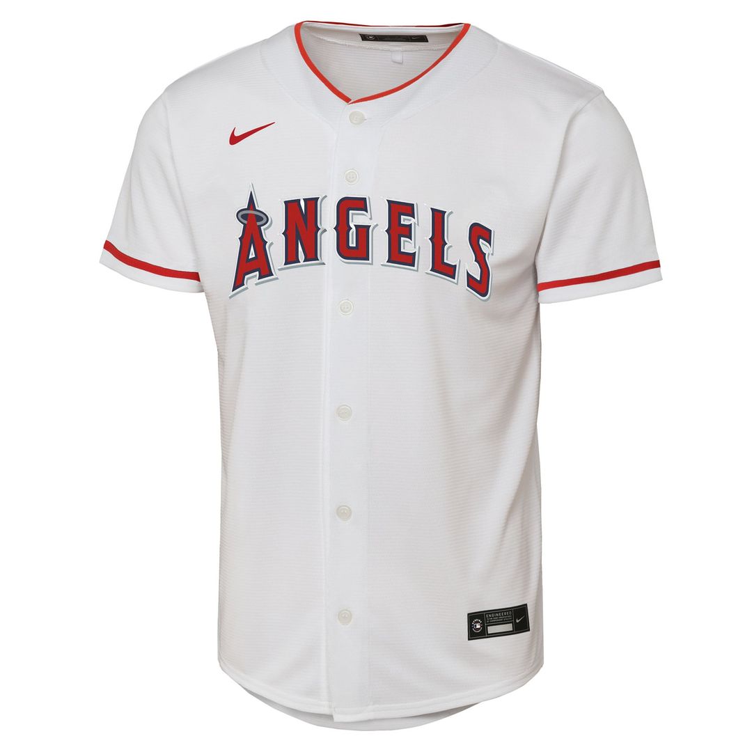 Los Angeles Angels Mike Trout Nike Youth Home Replica Jersey - White