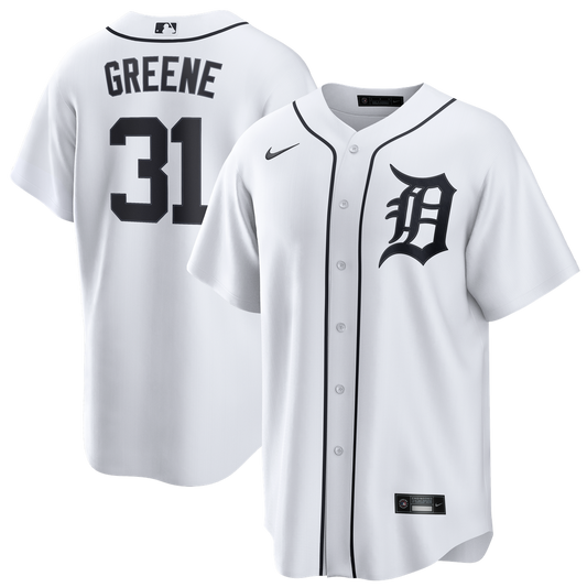 Detroit Tigers Riley Greene Nike Home Replica Jersey - White