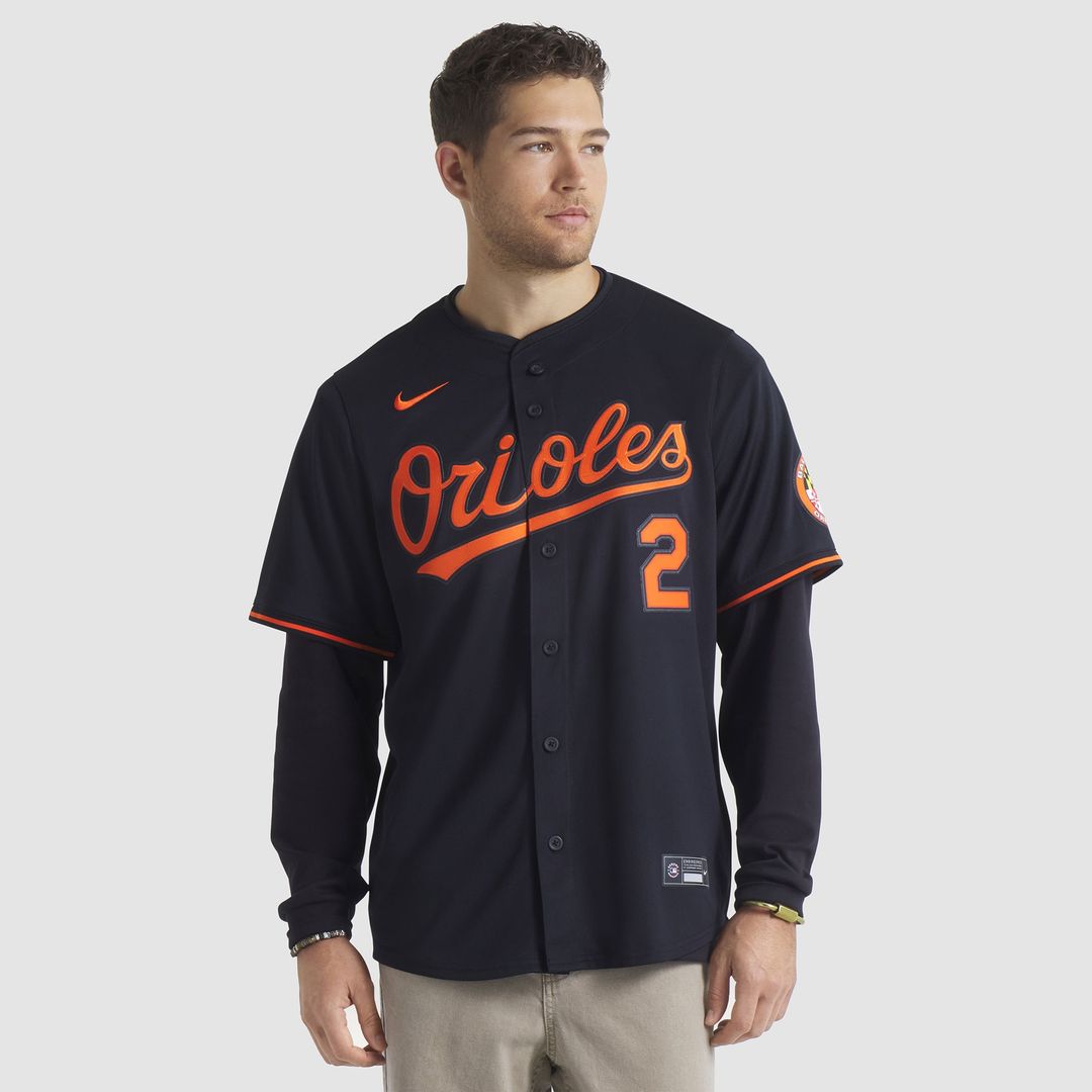 Baltimore Orioles Gunnar Henderson Nike Alternate Limited Jersey - Black