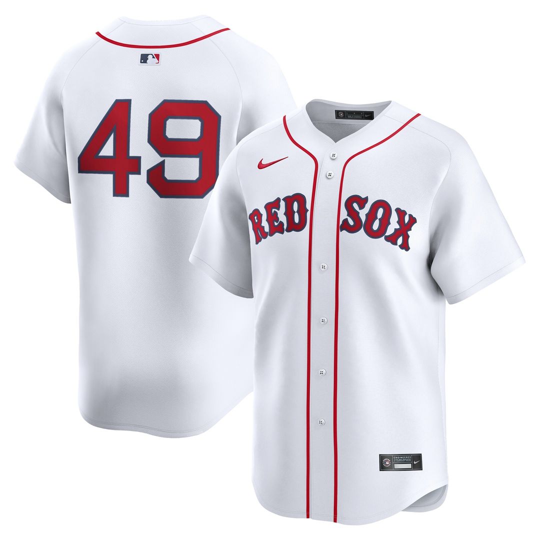 Boston Red Sox Tim Wakefield Nike Home Limited Jersey - White