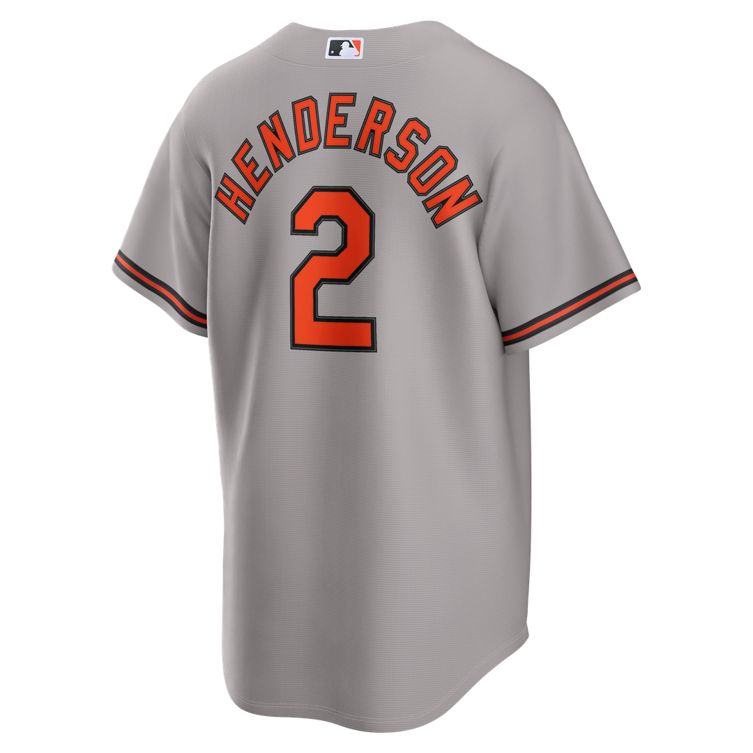 Baltimore Orioles Gunnar Henderson Nike Alternate Replica Jersey - Black
