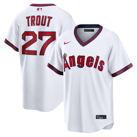 Los Angeles Angels Mike Trout Nike Alternate Replica Jersey - White