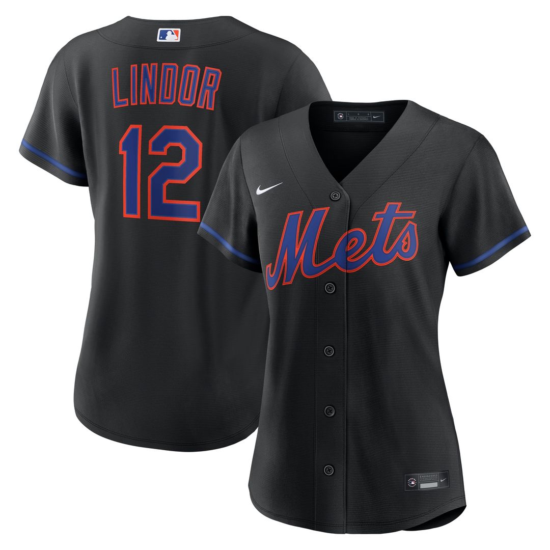 New York Mets Francisco Lindor Nike Women's Home Replica Jersey - White