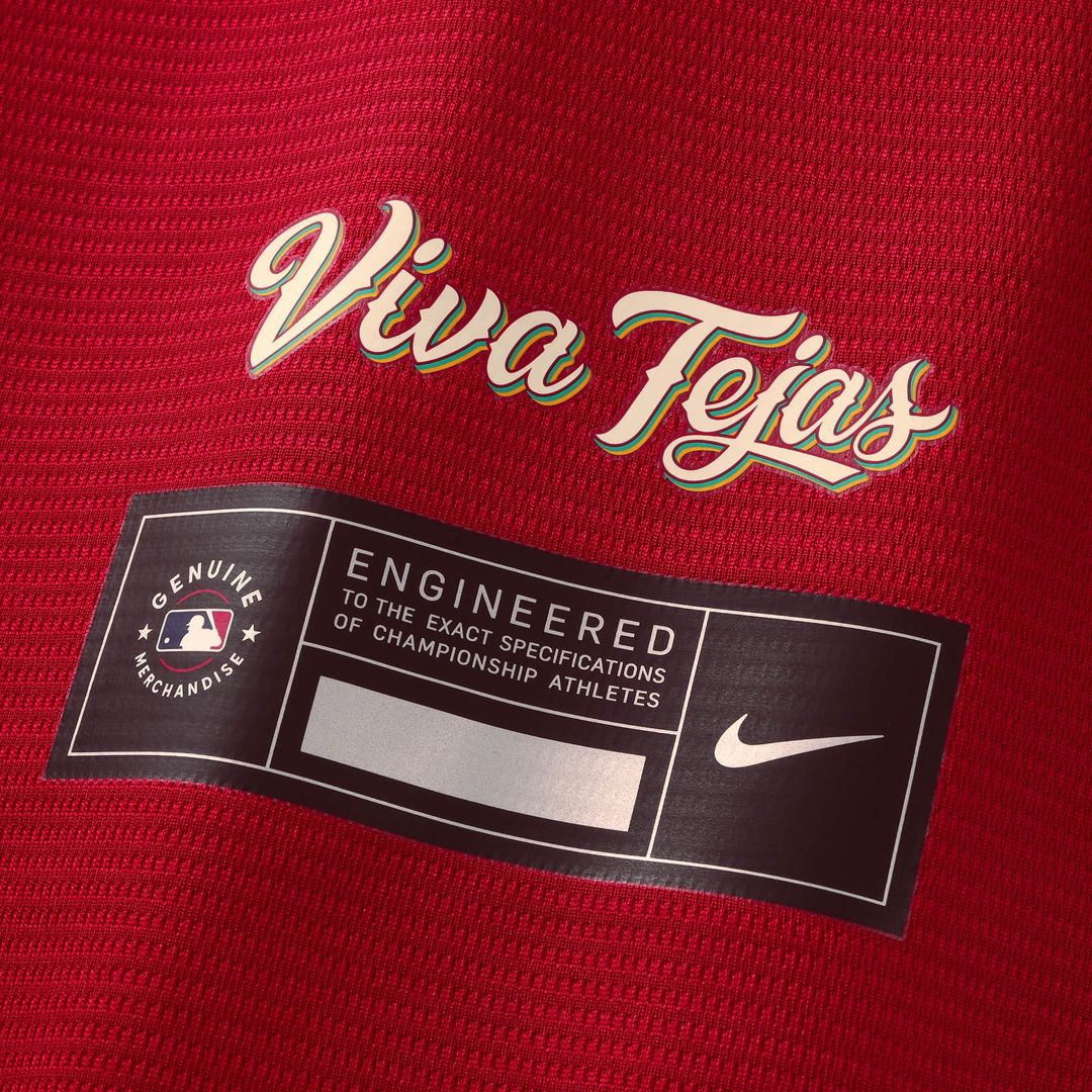 Texas Rangers Corey Seager Nike 2026 City Connect Stadium Jersey - Red