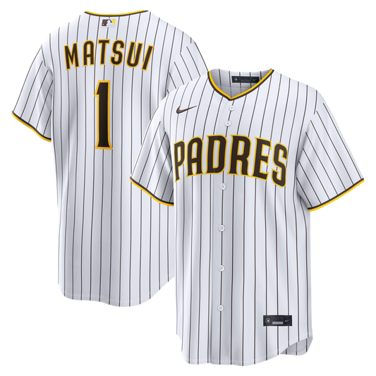 San Diego Padres Yuki Matsui Nike Home Replica Jersey - White