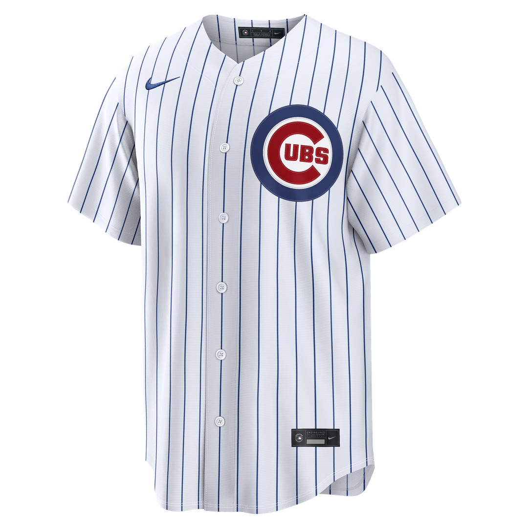 Chicago Cubs Nico Hoerner Nike Home Replica Jersey - White