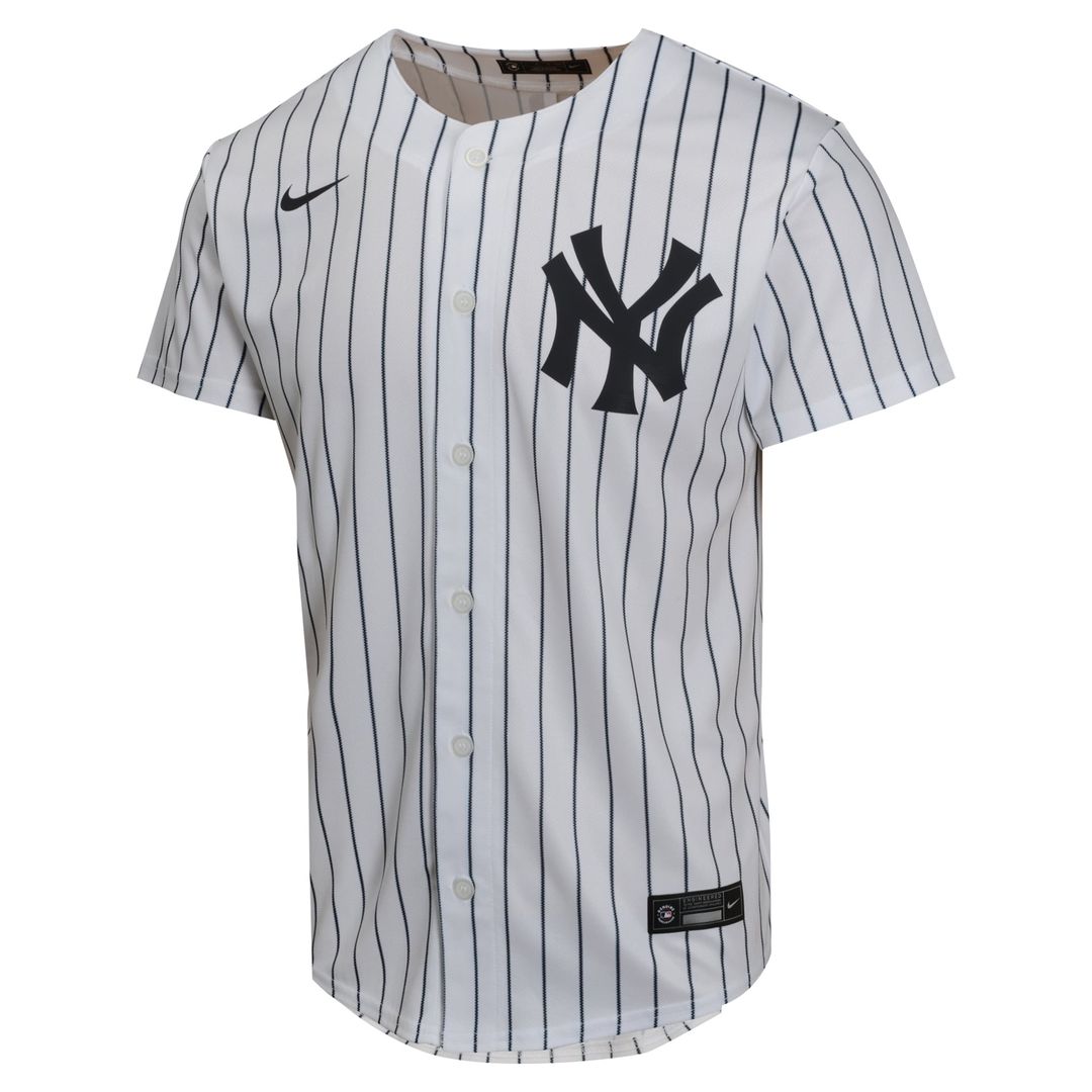 New York Yankees Aaron Judge Nike Youth Home Game Jersey - White