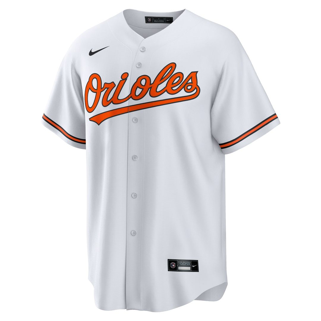 Baltimore Orioles Gunnar Henderson Nike Home Replica Jersey - White
