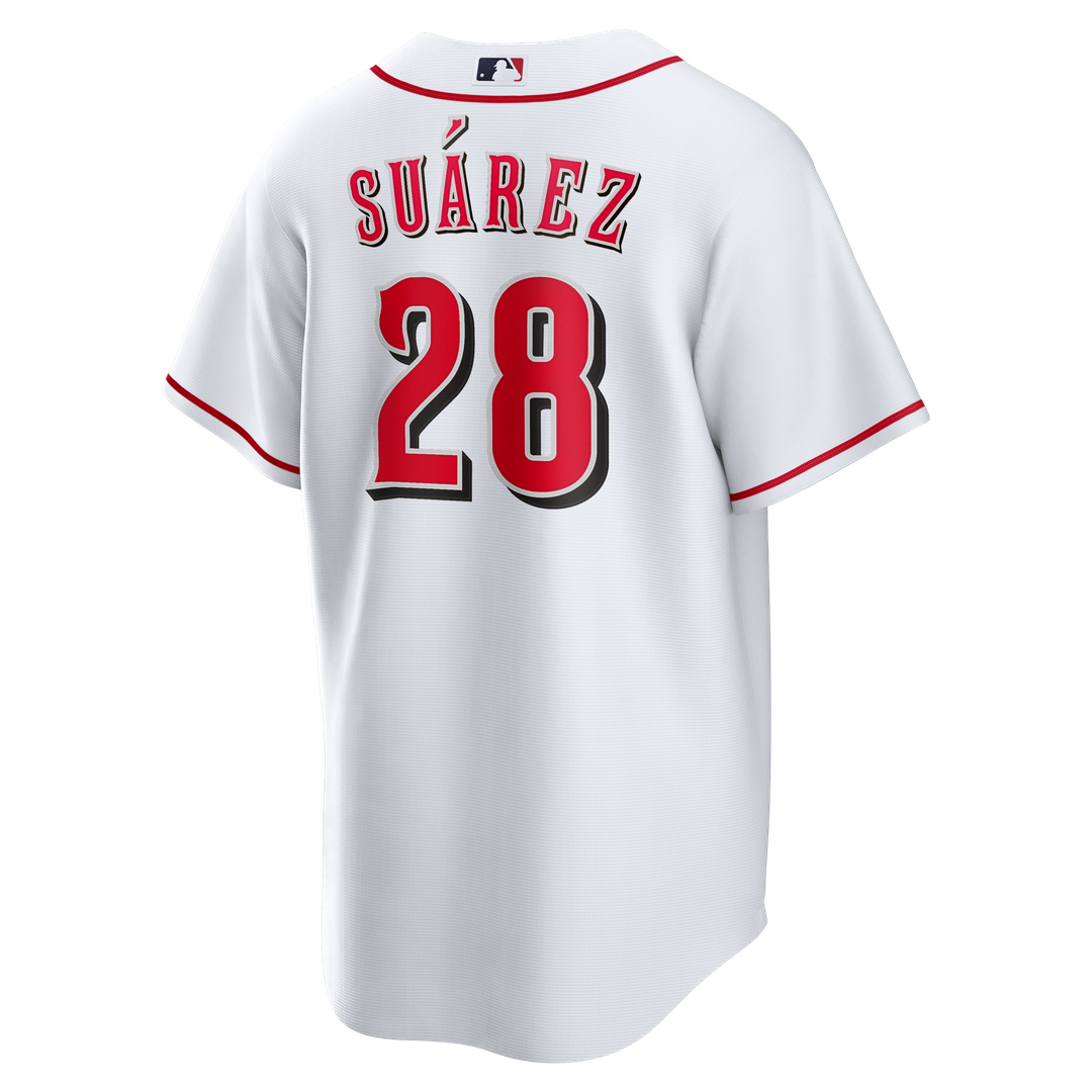 Cincinnati Reds Eugenio Suárez Nike Home Replica Jersey - White