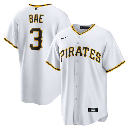 Pittsburgh Pirates Ji - Hwan Bae Nike Replica Jersey - White