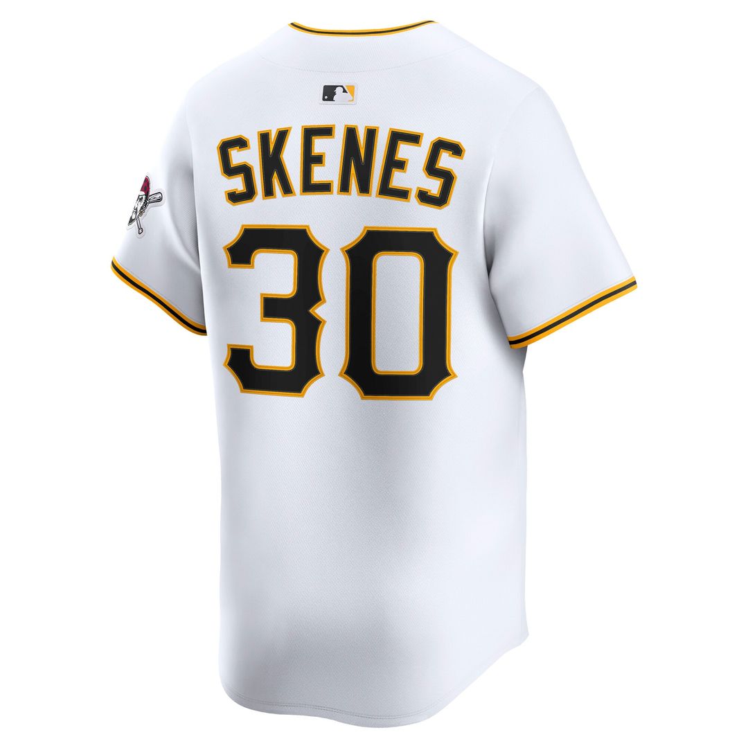 Pittsburgh Pirates Paul Skenes Nike Home Limited Jersey - White