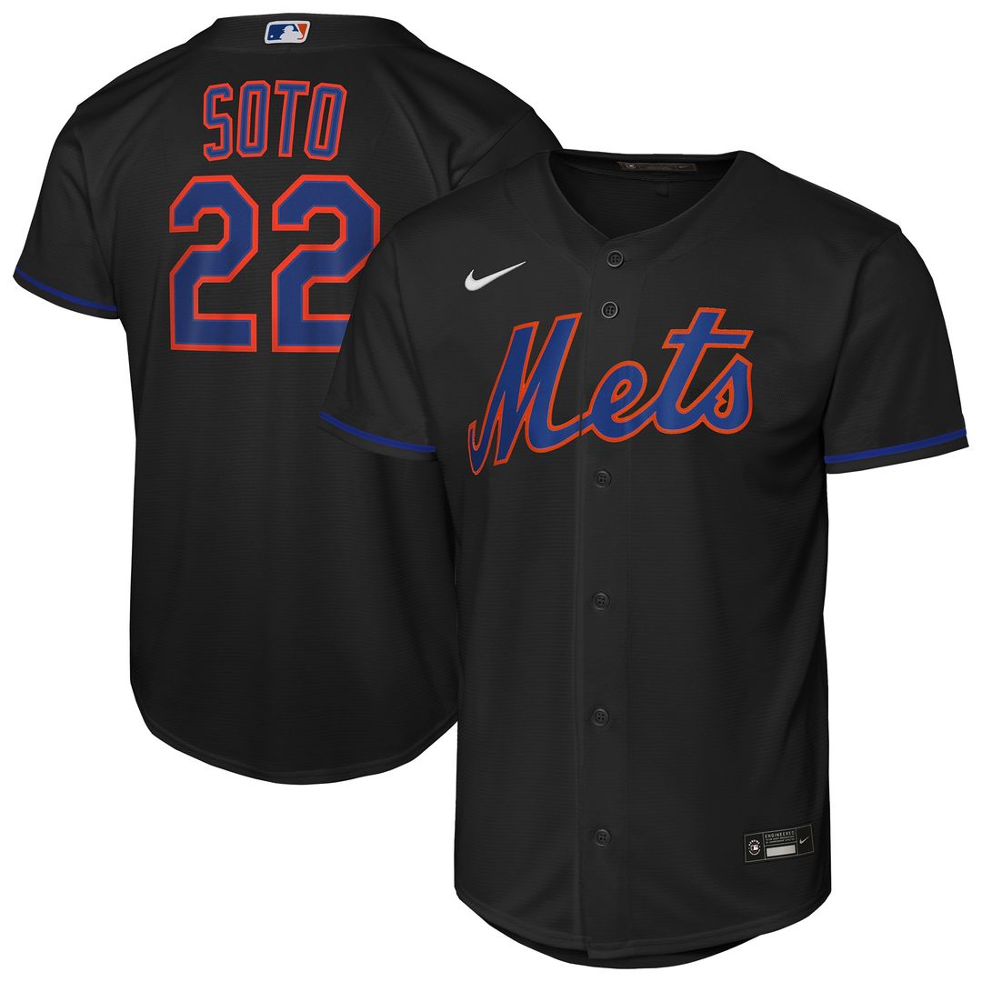 New York Mets Juan Soto Nike Youth Road Replica Jersey - Gray
