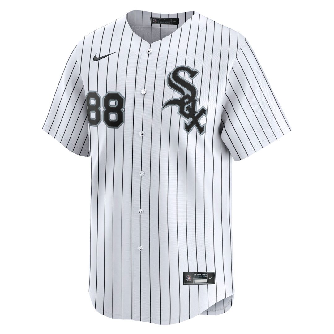 Chicago White Sox Luis Robert Jr. Nike Home Limited Jersey - White