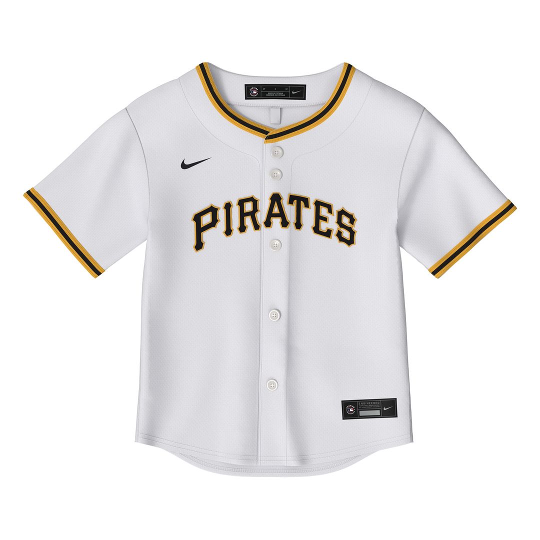 Pittsburgh Pirates Paul Skenes Nike Infant Home Replica Jersey - White