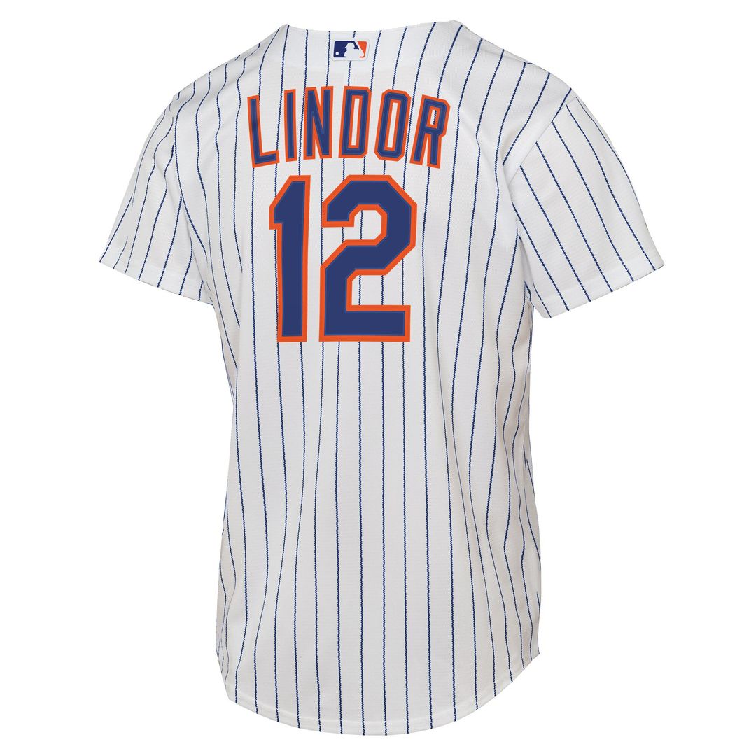 New York Mets Francisco Lindor Nike Youth Home Replica Jersey - White