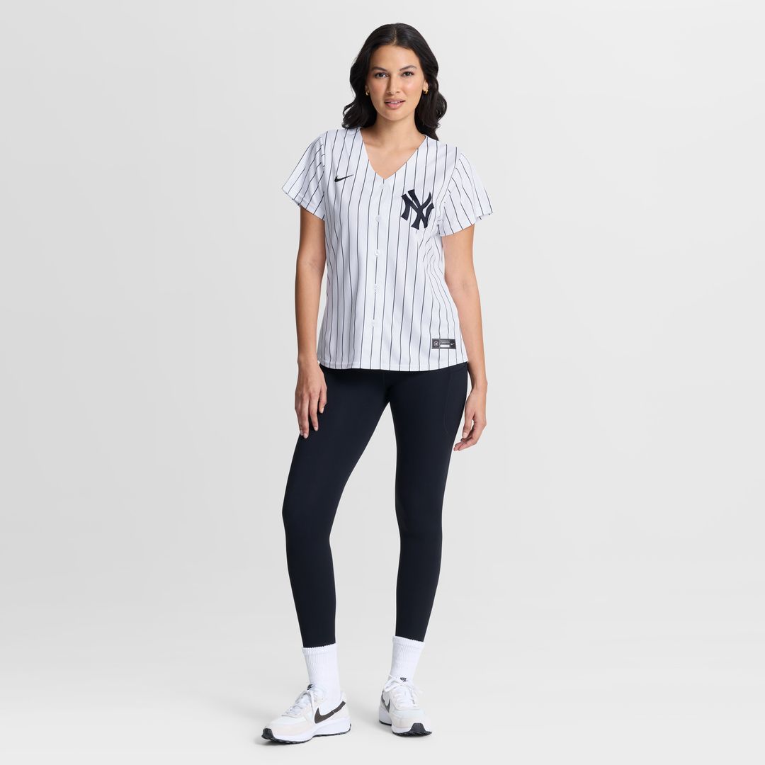 New York Yankees Aaron Judge Nike Women's Home Replica Jersey - White