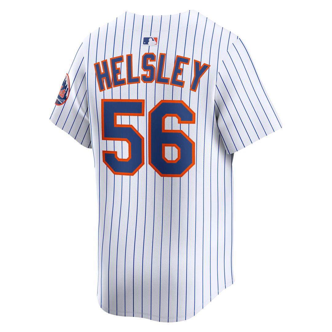 New York Mets Ryan Helsley Nike Home Limited Jersey - White