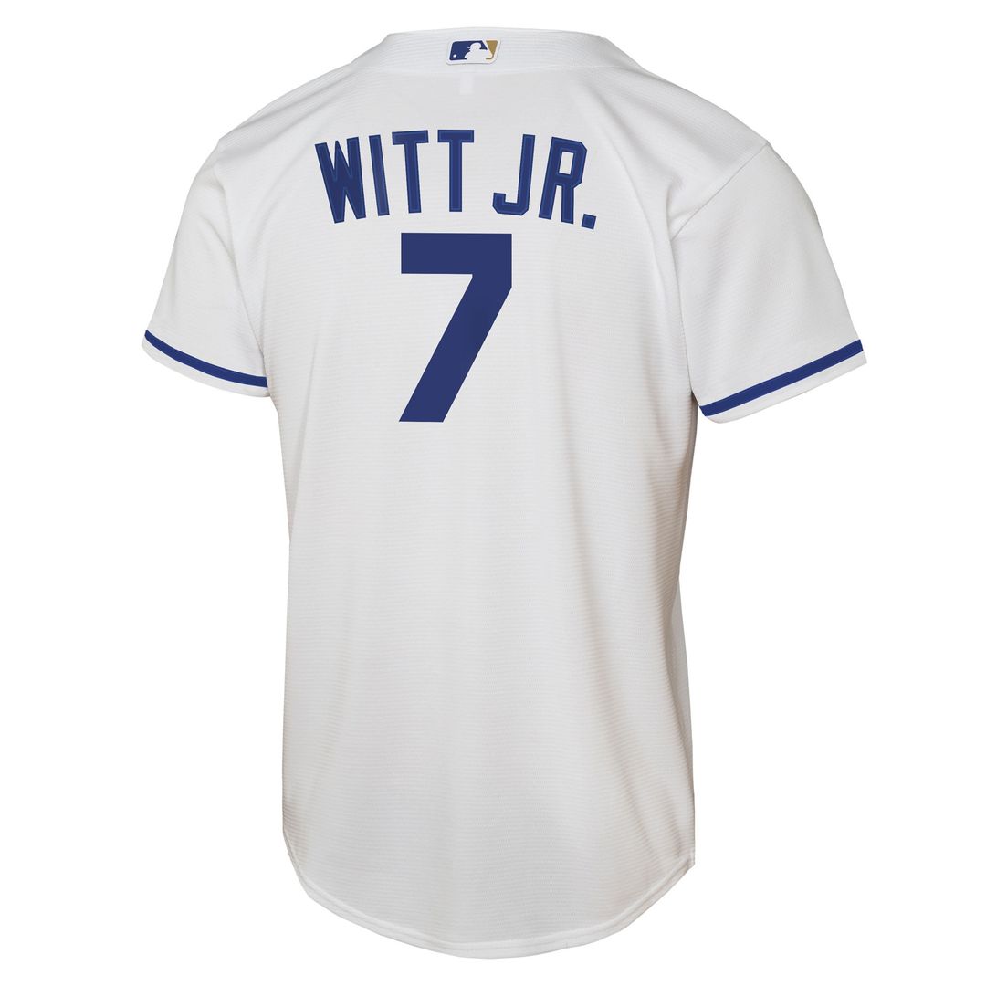 Kansas City Royals Bobby Witt Jr. Nike Youth Home Replica Jersey - White