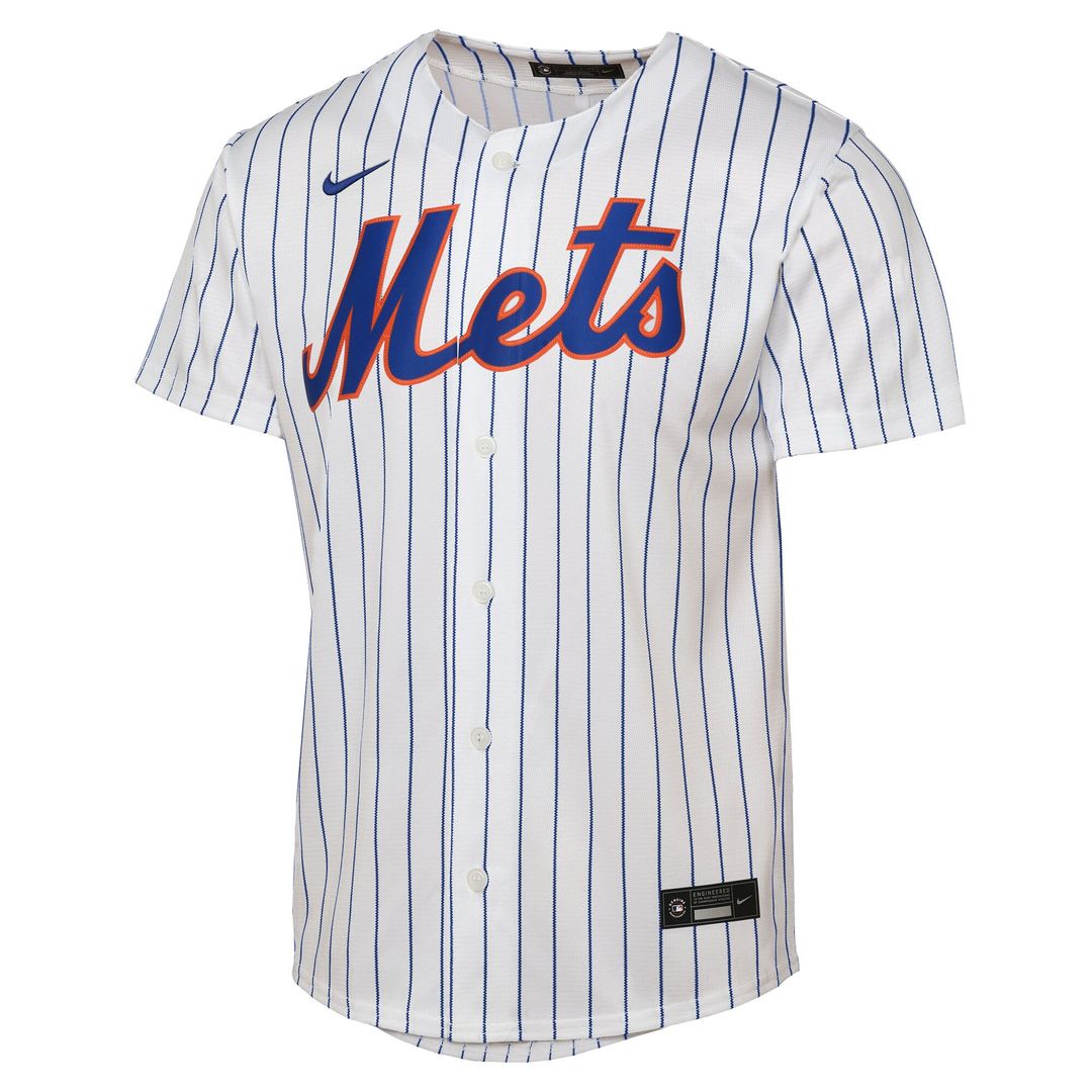 New York Mets Francisco Lindor Nike Youth Home Replica Jersey - White