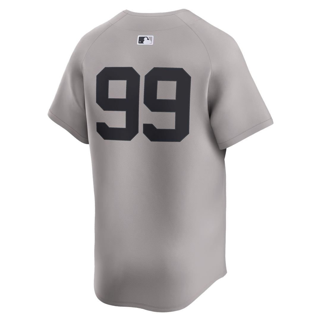 New York Yankees Aaron Judge Nike Road Limited Jersey - Gray