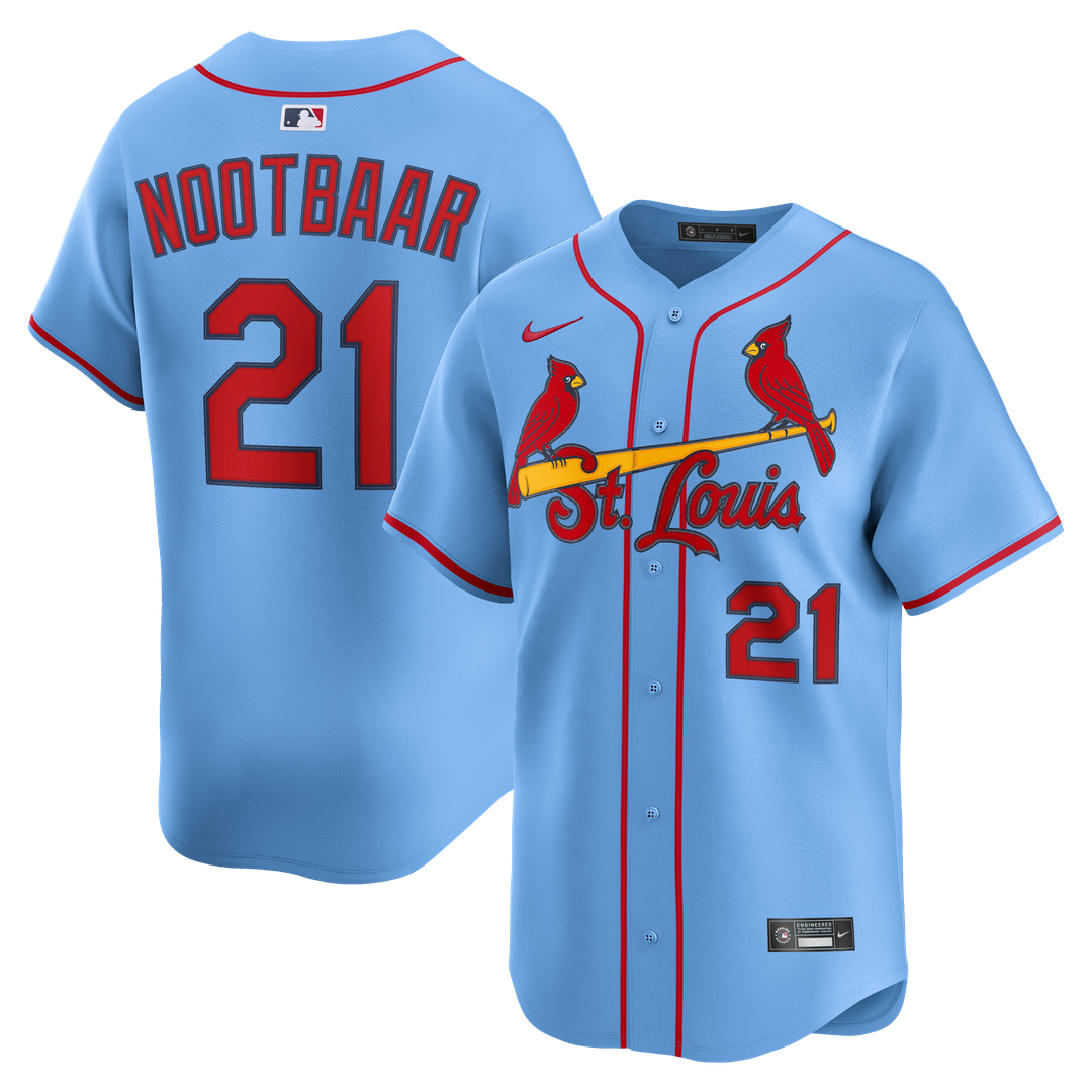 St. Louis Cardinals Lars Nootbaar Nike Home Limited Jersey - White