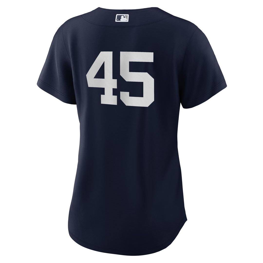 New York Yankees Gerrit Cole Nike Women's Alternate Replica Jersey - Navy