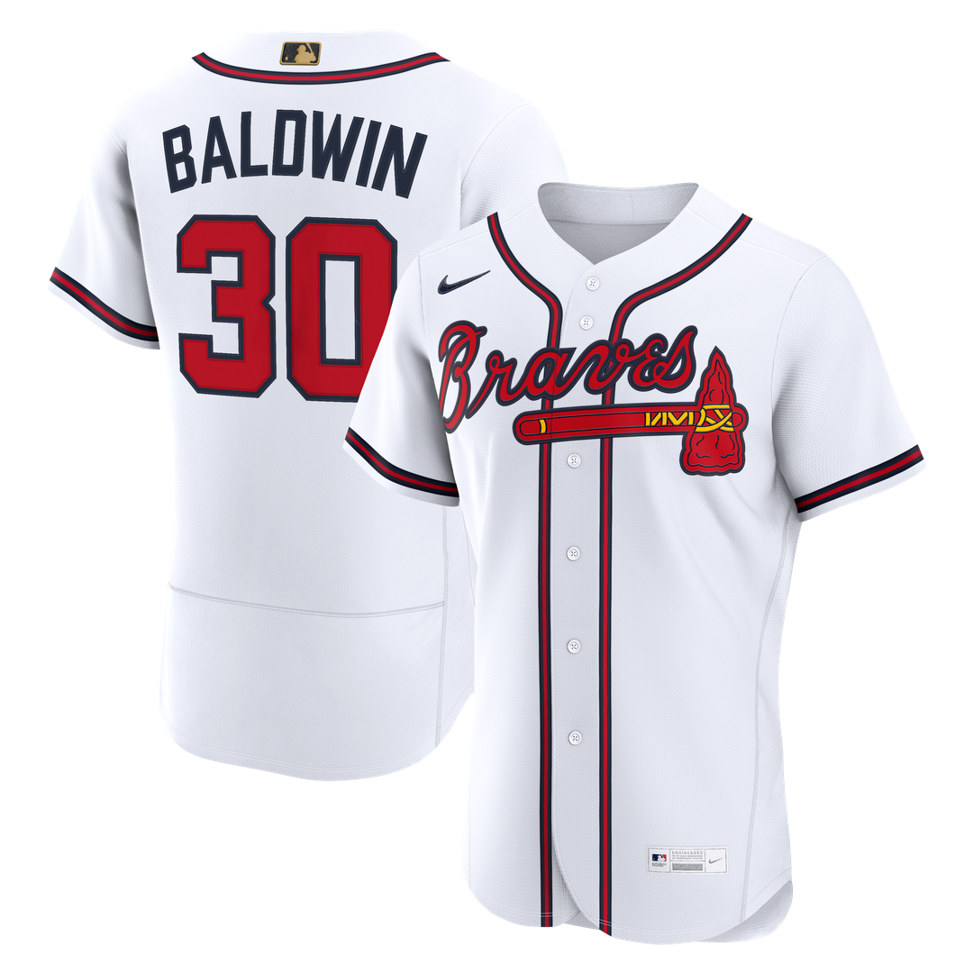 Atlanta Braves Drake Baldwin Nike MLB Awards Authentic Jersey - Red