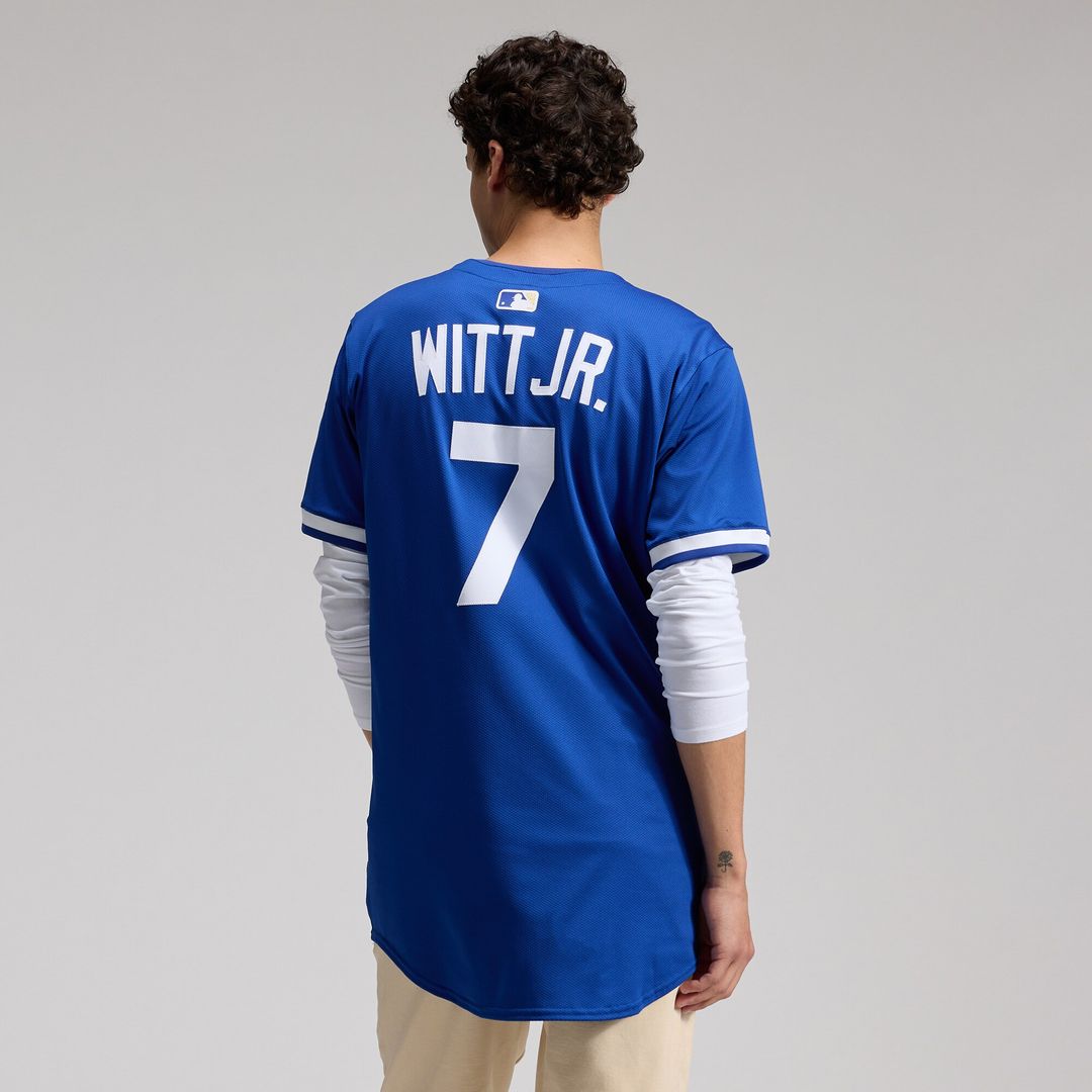Kansas City Royals Bobby Witt Jr. Nike Alternate 2 Elite Jersey - Royal