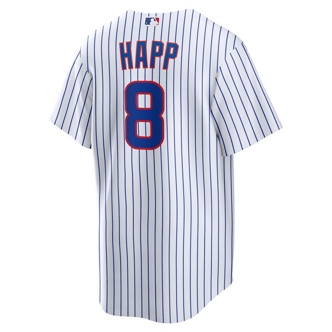 Chicago Cubs Ian Happ Nike Home Replica Jersey - White