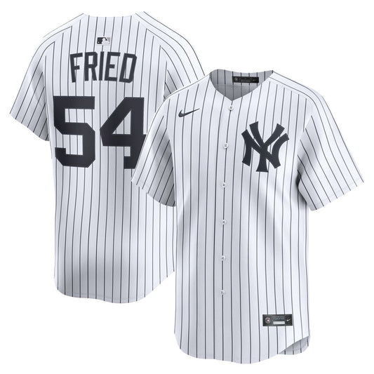 New York Yankees Max Fried Nike Home Limited Jersey - White