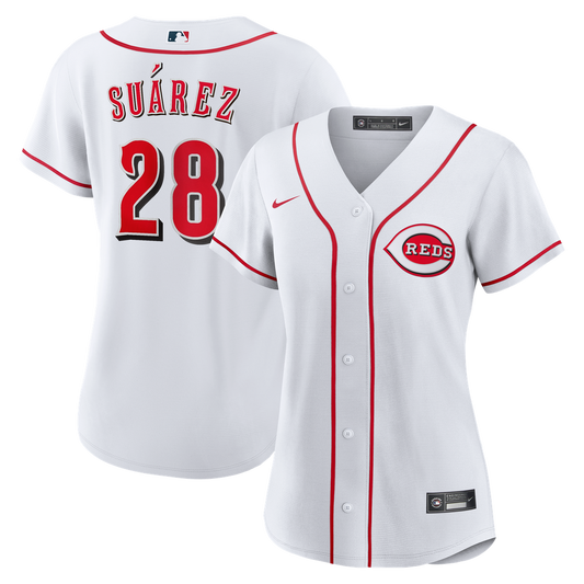 Cincinnati Reds Eugenio Suárez Nike Women's Home Replica Jersey - White