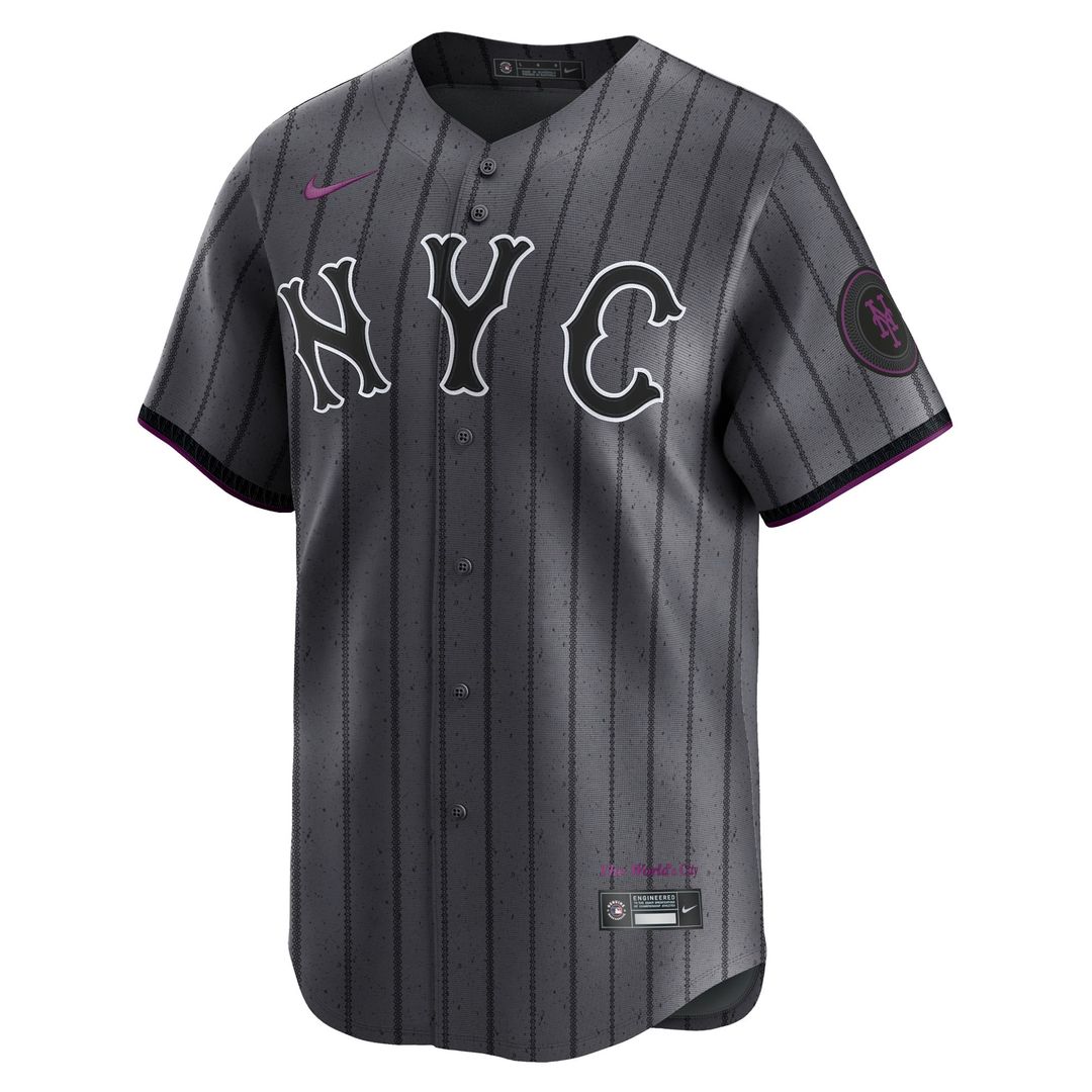 New York Mets Juan Soto Nike City Connect Limited Jersey - Gray
