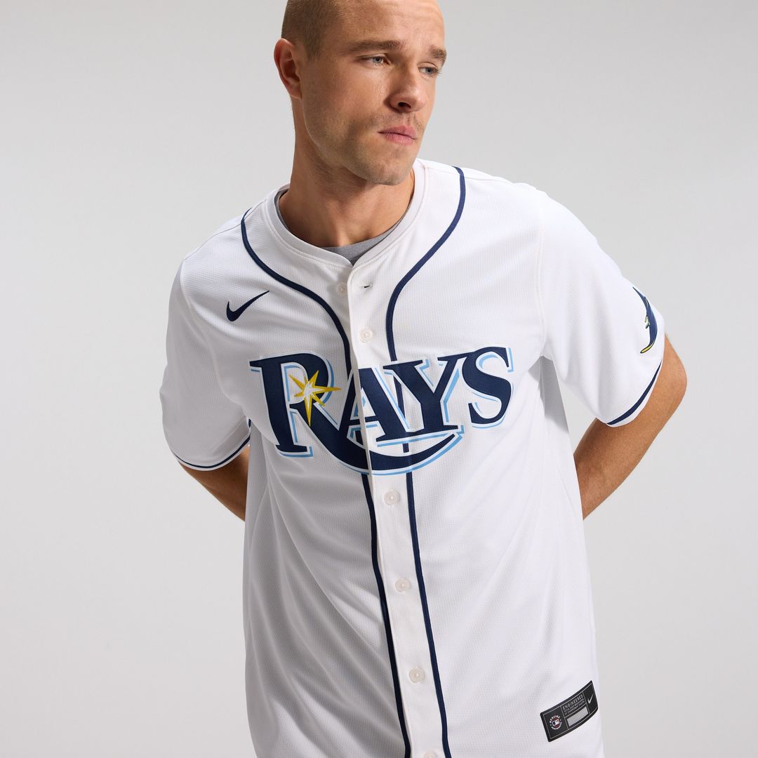 Tampa Bay Rays Yandy Diaz Nike Home Limited Jersey - White