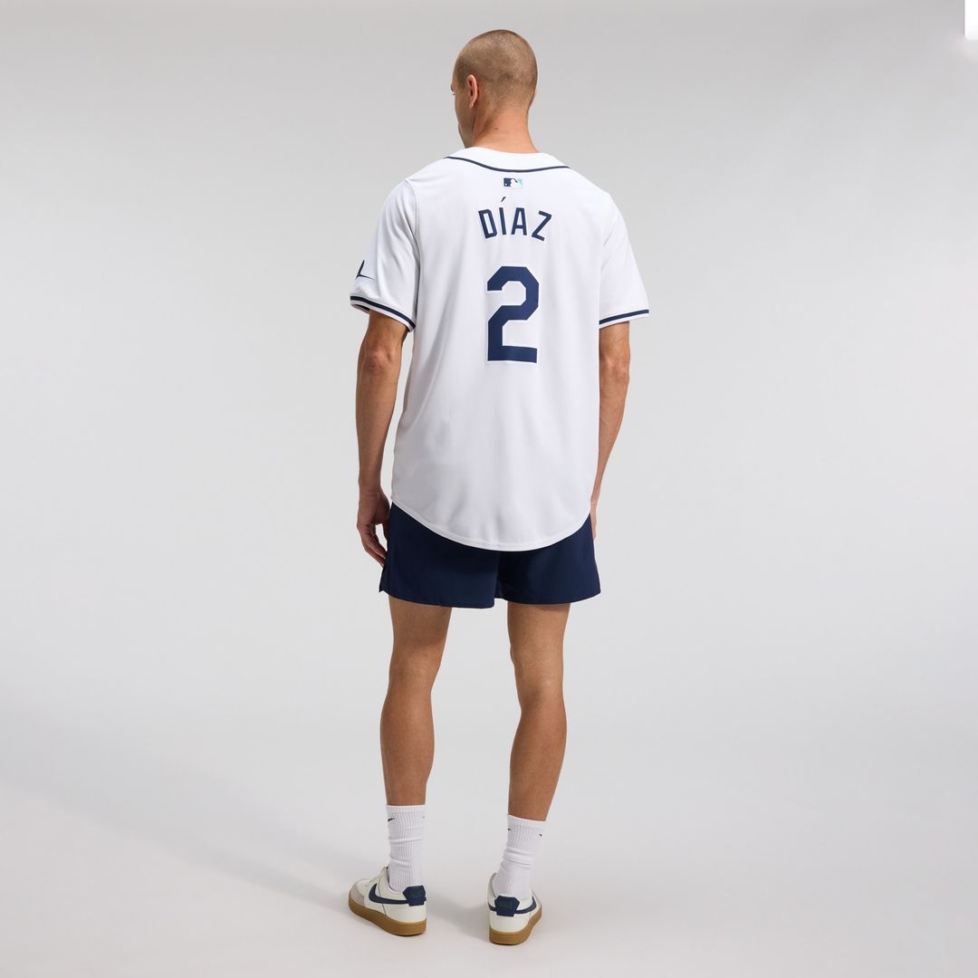 Tampa Bay Rays Yandy Diaz Nike Home Limited Jersey - White