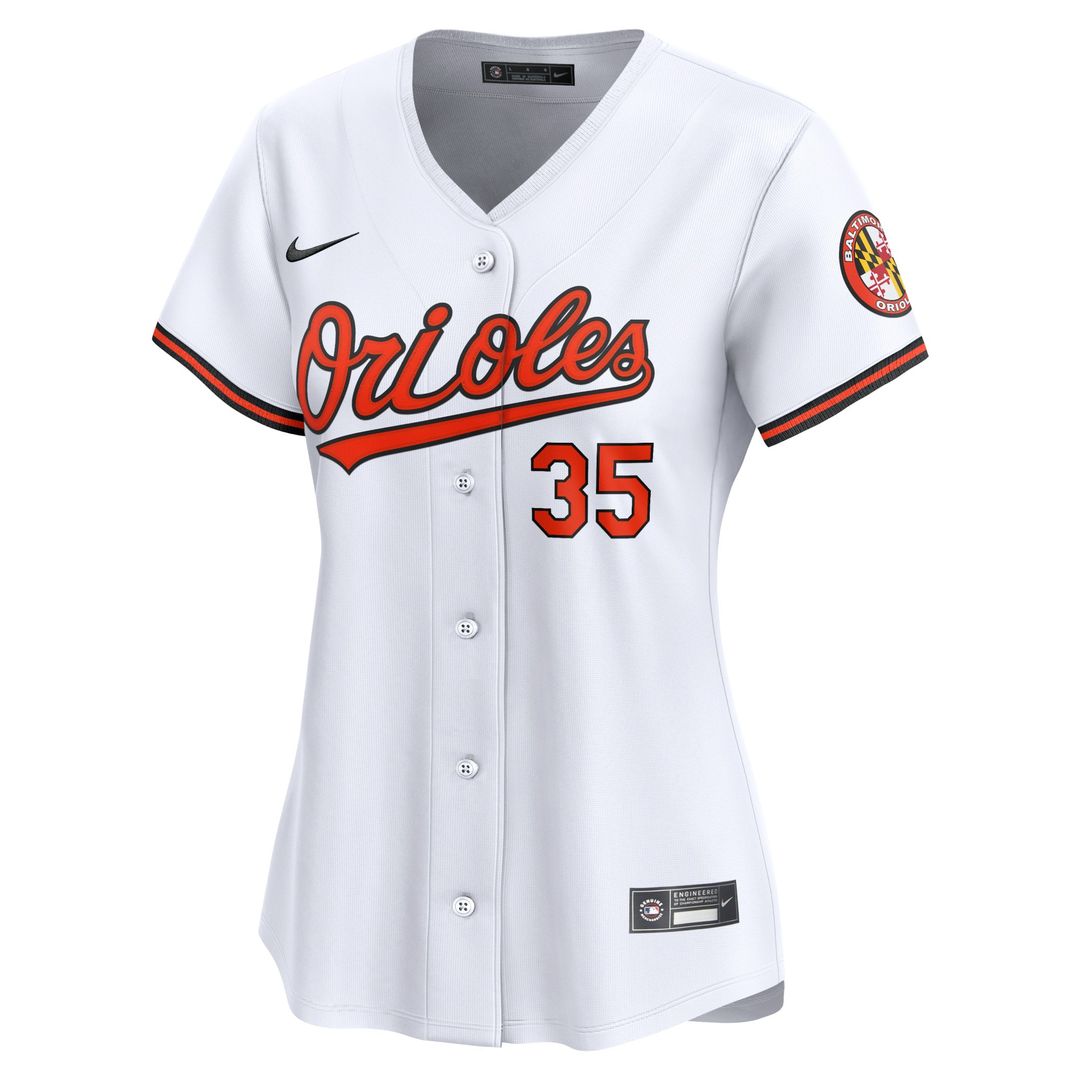 Baltimore Orioles Adley Rutschman Nike Women's Home Limited Jersey - White