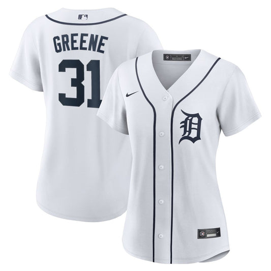 Detroit Tigers Riley Greene Nike Women's Home Replica Jersey - White