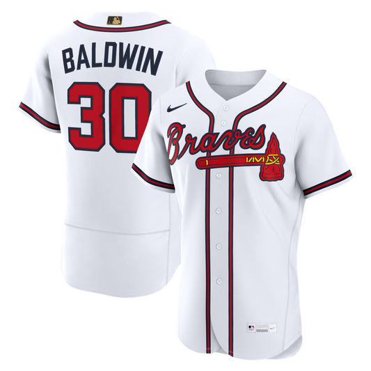 Atlanta Braves Drake Baldwin Nike MLB Awards Authentic Jersey - White