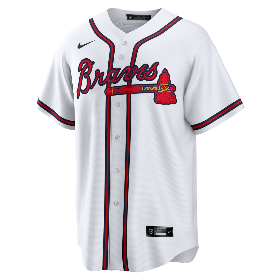 Atlanta Braves Greg Maddux Nike Home Retired Replica Jersey - White