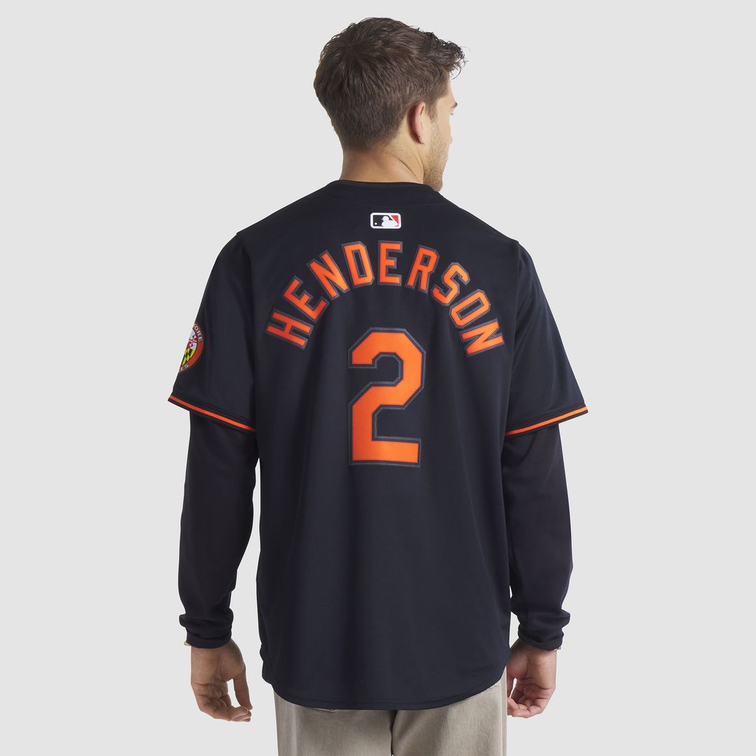 Baltimore Orioles Gunnar Henderson Nike Alternate Limited Jersey - Black