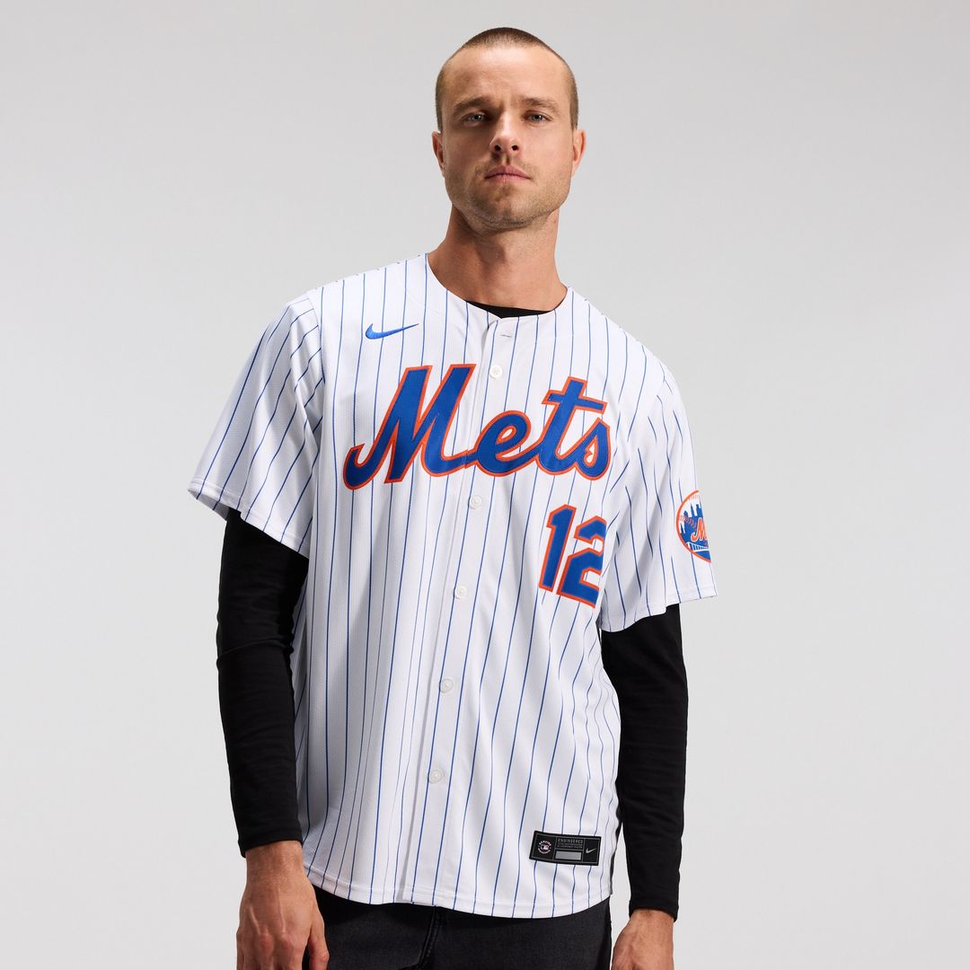 New York Mets Francisco Lindor Nike Road Limited Jersey - Gray