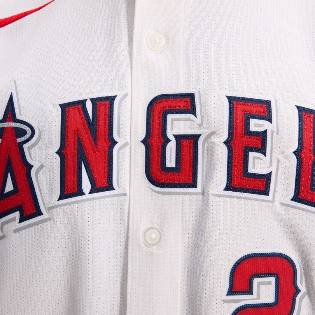Los Angeles Angels Mike Trout Nike Alternate Limited Jersey - Red